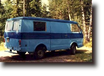 Frdig camping buss
