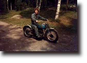 Harley Davidson, som det begav sig 1949.