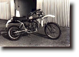 Denna var som tjuren Ferdinand, bngstyriga 490 cc.